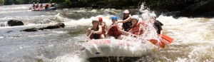 Whitewater rafting on the Pigeon River, near Gatlinburg, TN