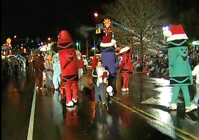 2012 gatlinburg fantasy of lights christmas parade christmas parade in gatlinburg