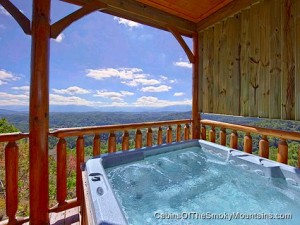 hot tub on the deck - *sigh*