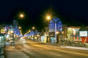 Gatlinburg Christmas lights