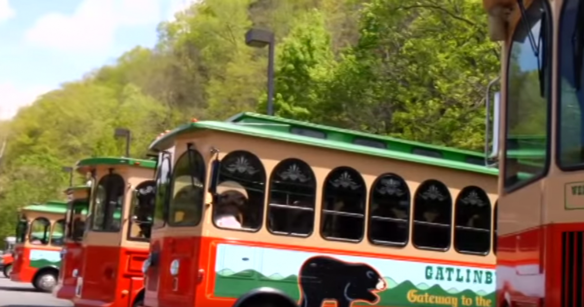 Image courtesy of Gatlinburg Trolley