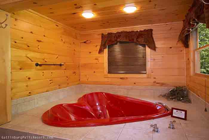 Cabins With Heart Shaped Jacuzzis