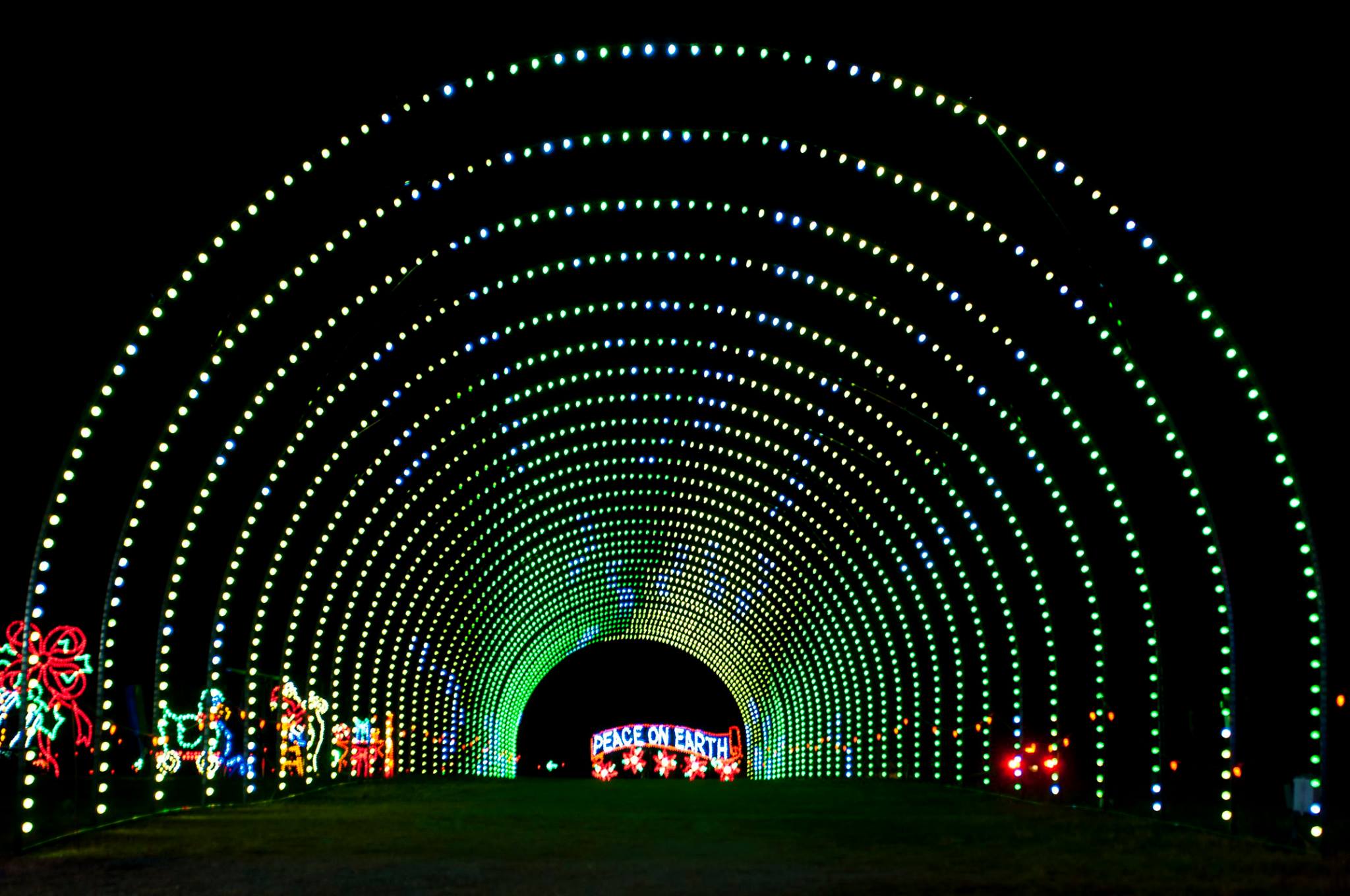 Christmas Lights in the Smokies