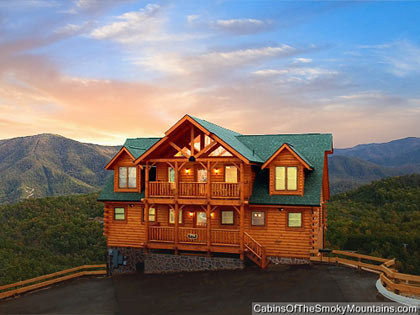 large 12 br cabins in gatlinburg / pigeon forge tn