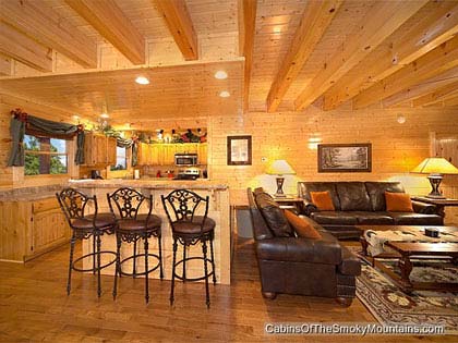 4 bedroom cabins in gatlinburg / pigeon forge tn