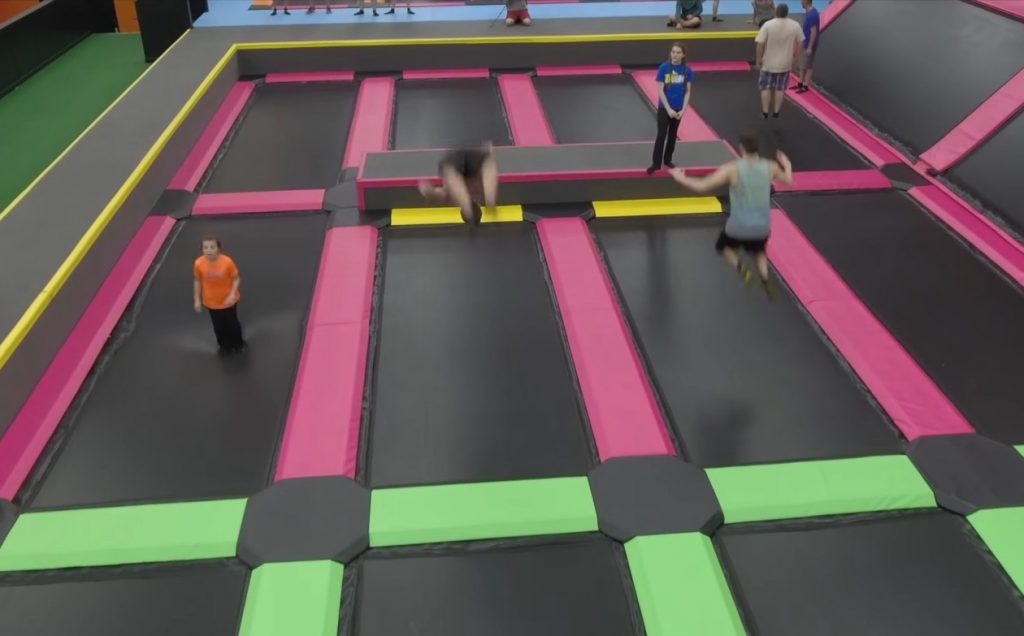 Top Jump Trampoline Park Pigeon Fun