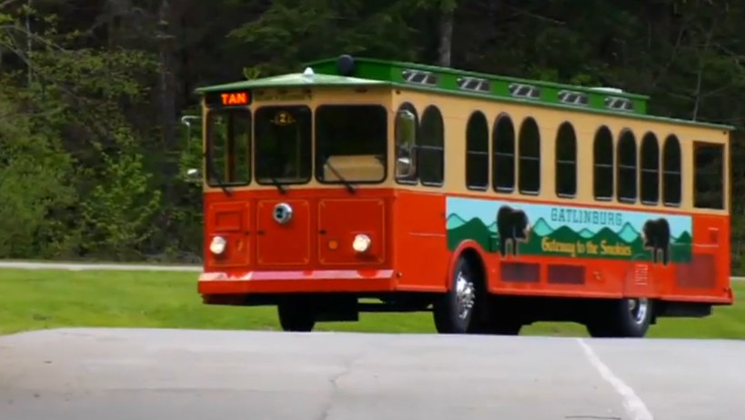 image courtesy of Gatlinburg Trolley