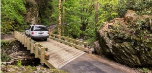 Driving in Great Smoky Mountains National Park