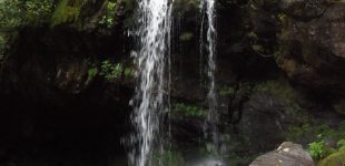 Rainbow Falls in Great Smoky Mountains National Park