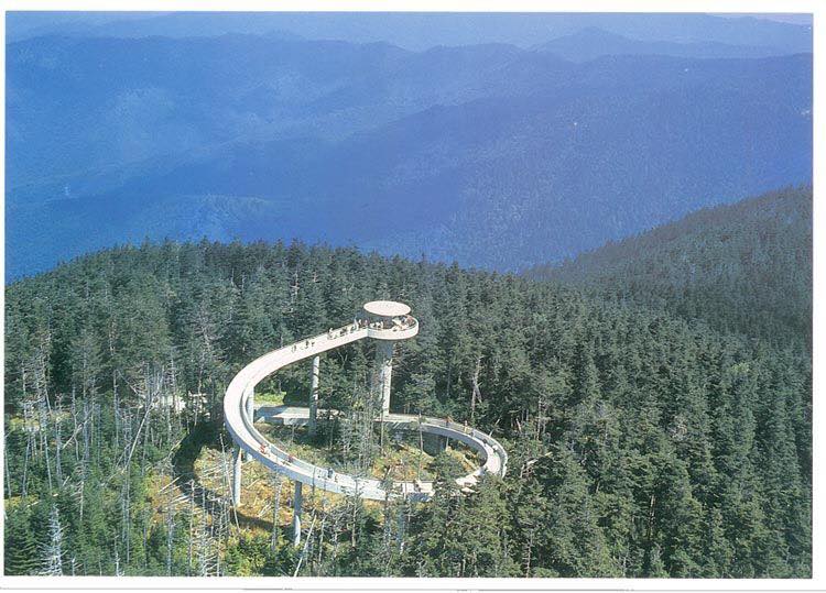 clingmans dome observation tower