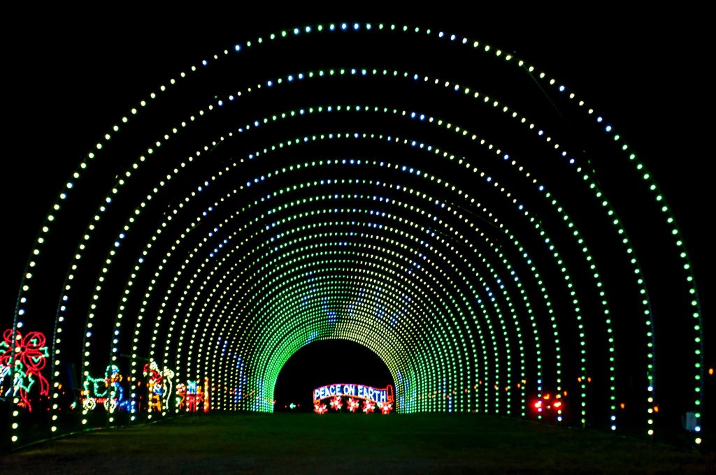 Christmas Lights in Gatlinburg and Pigeon