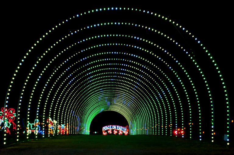 Christmas Lights in Gatlinburg and Pigeon