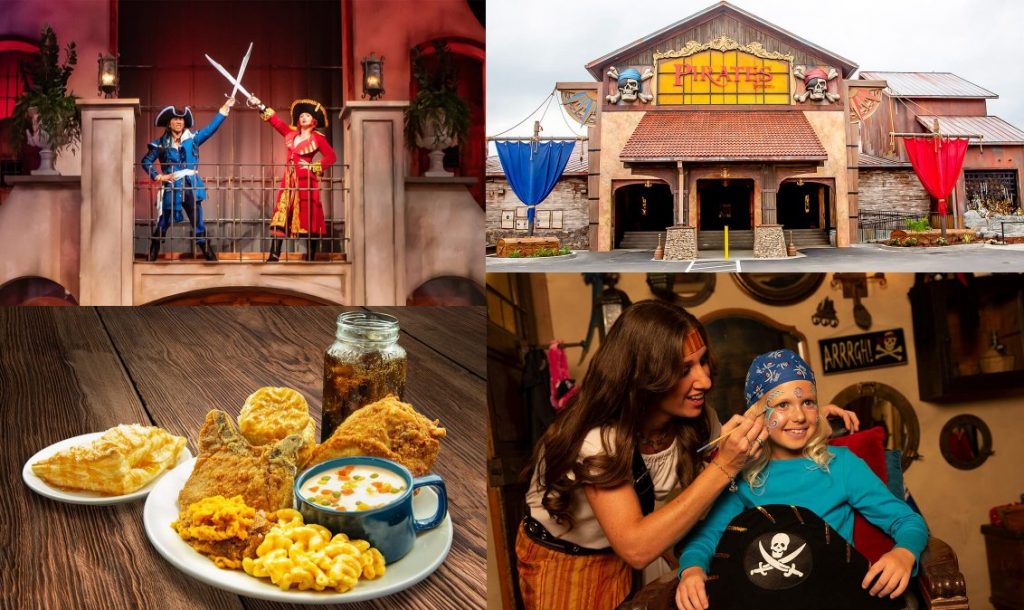 pirates voyage dinner