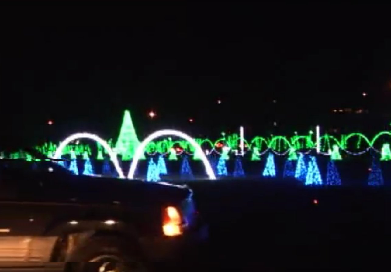 Shadrack's Christmas Wonderland is a Drive-Through Light Show