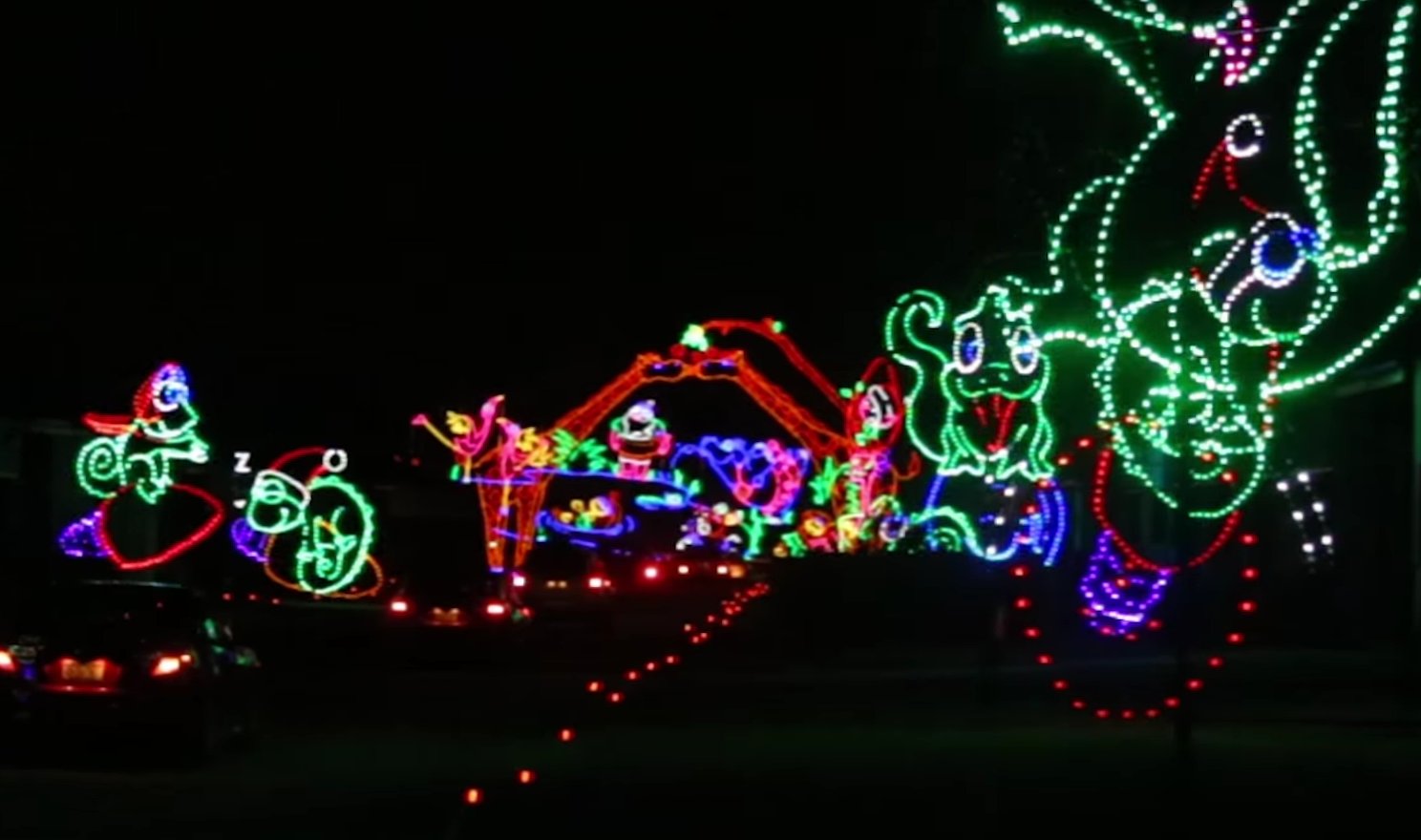 Shadrack's Christmas Wonderland is a Drive-Through Light Show